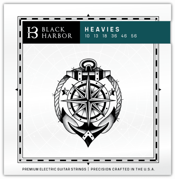 Heavies™ Nickel-Iron Guitar Strings Gauge 10–56
